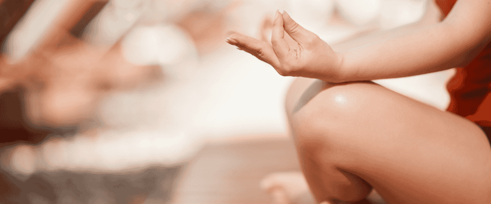 Relaxation obtenue après une séance de yoga